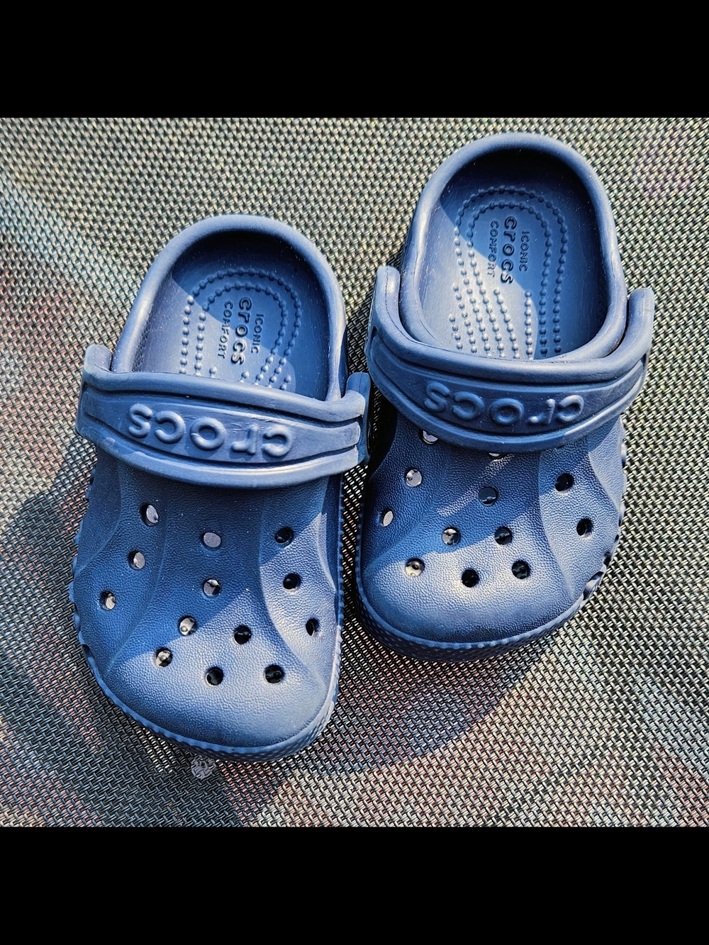 Toddler Crocs Kids Classic Clog - Navy Blue
